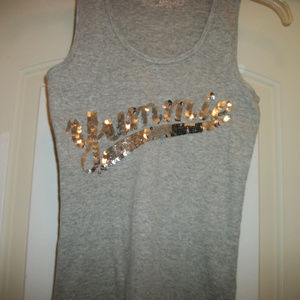 STREET LEGAL YUMMI SILVER SEQUINS TANK S P
